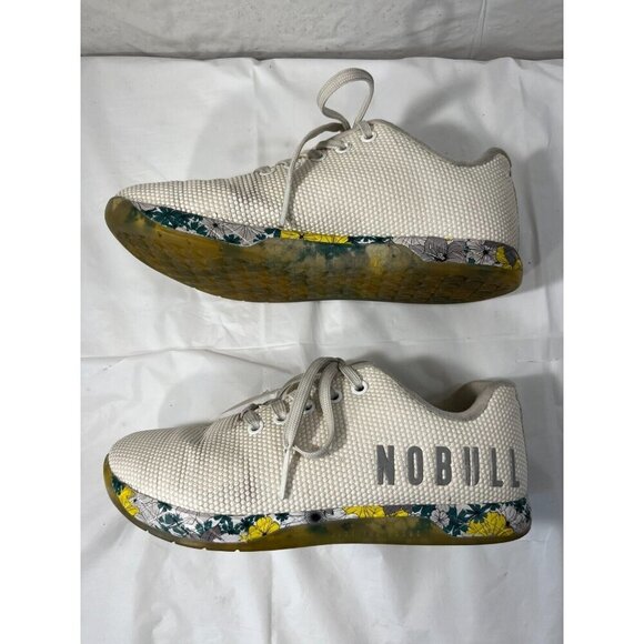 No Bull Spring Fling Trainers Women’s SuperFabric White Sneakers SIZE 7.5 - Picture 14 of 15